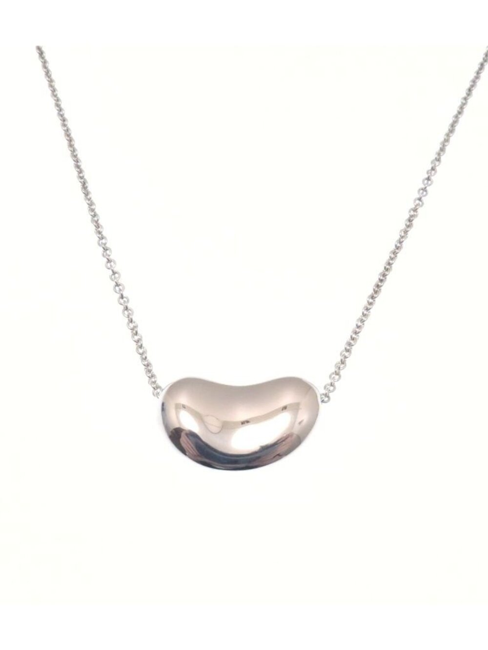 Tiffany & Co Bean NC Necklace Silver
